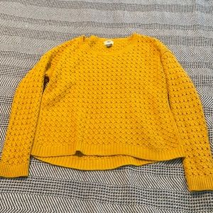Cable knit sweater